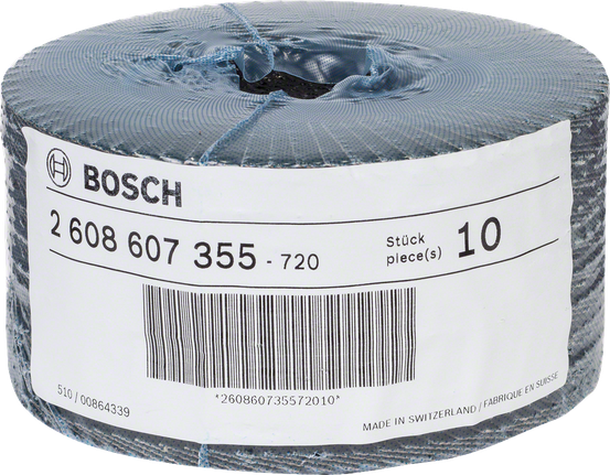 Bosch專用砂布輪 X551，80 目。